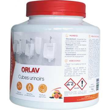 ORLAV - Cubes urinoirs...
