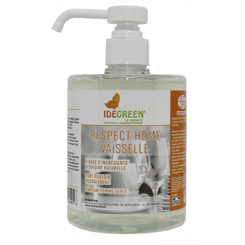 Liquide vaisselle Ecolabel