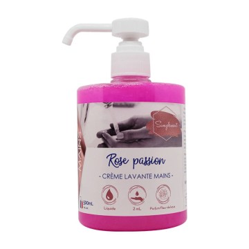 Crème lavante mains - Rose passion