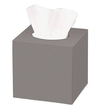 Mouchoirs blanc en papier - Boîte cubique