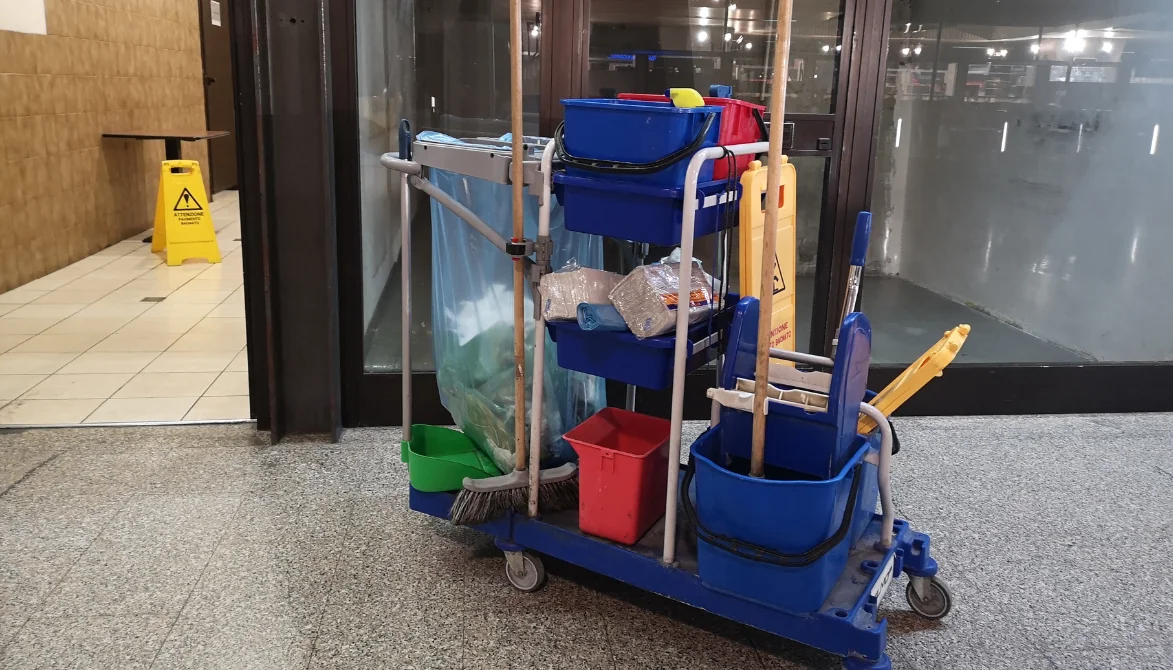 Chariot de ménage professionnel