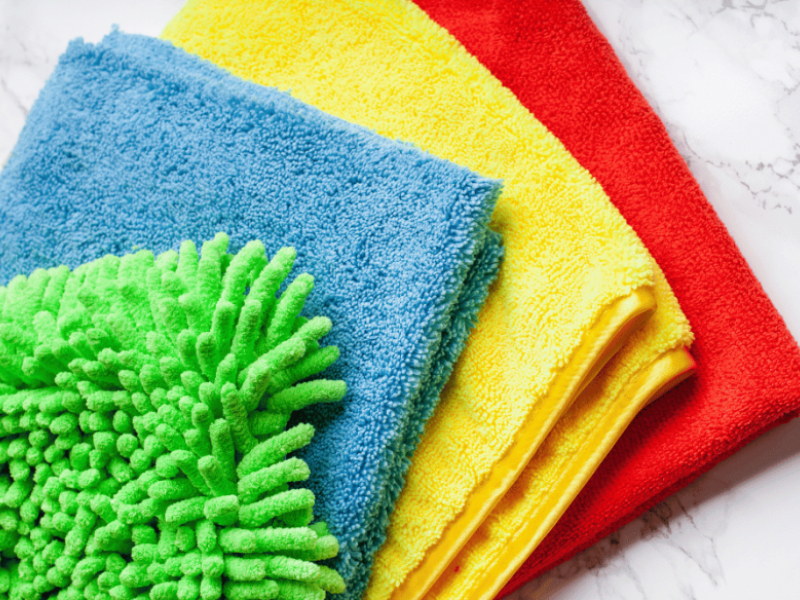 Microfibre Professionnelle : Nettoyage efficace, durable et hygiénique